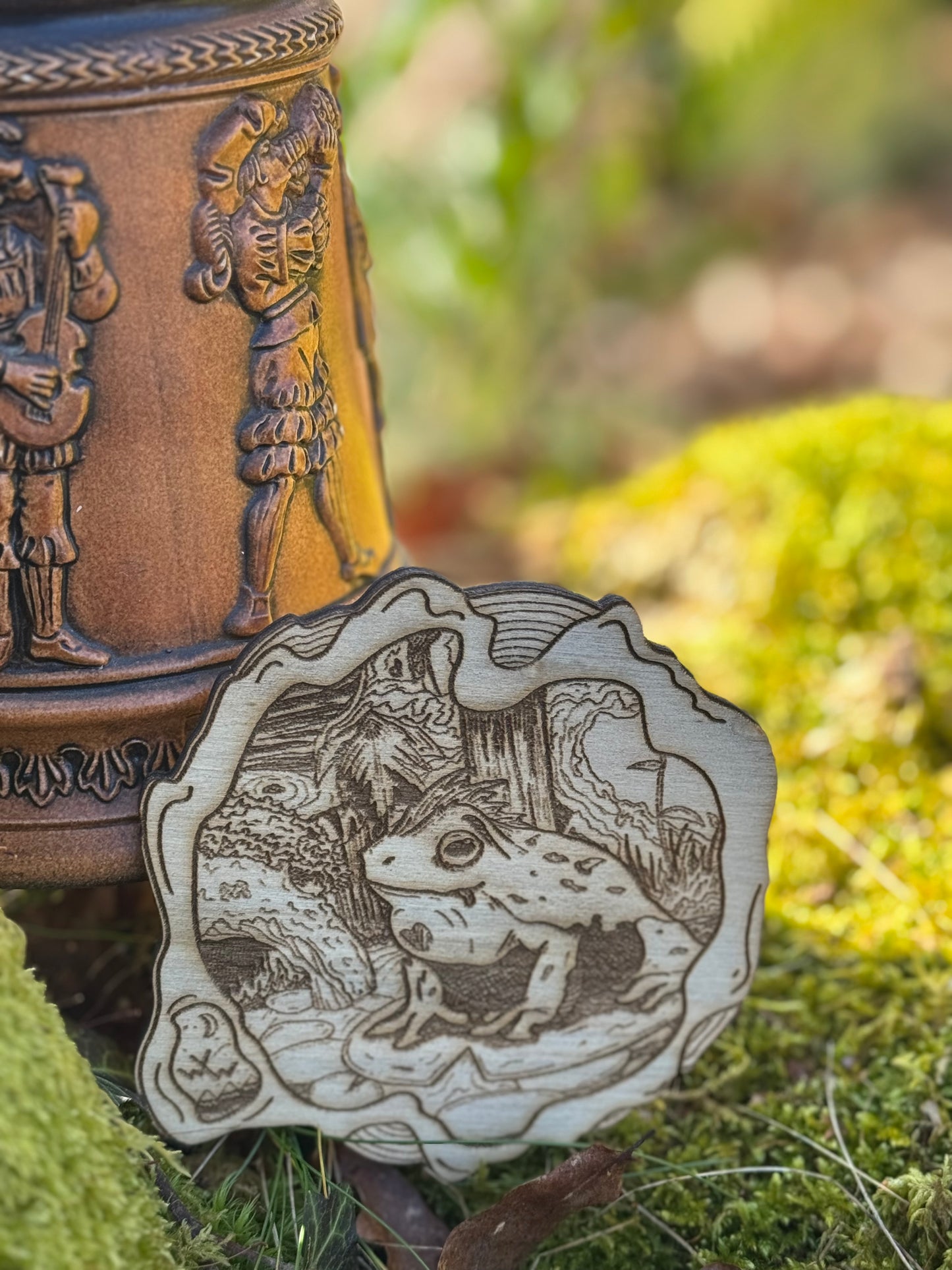 Dessous de verre "Grenouille"