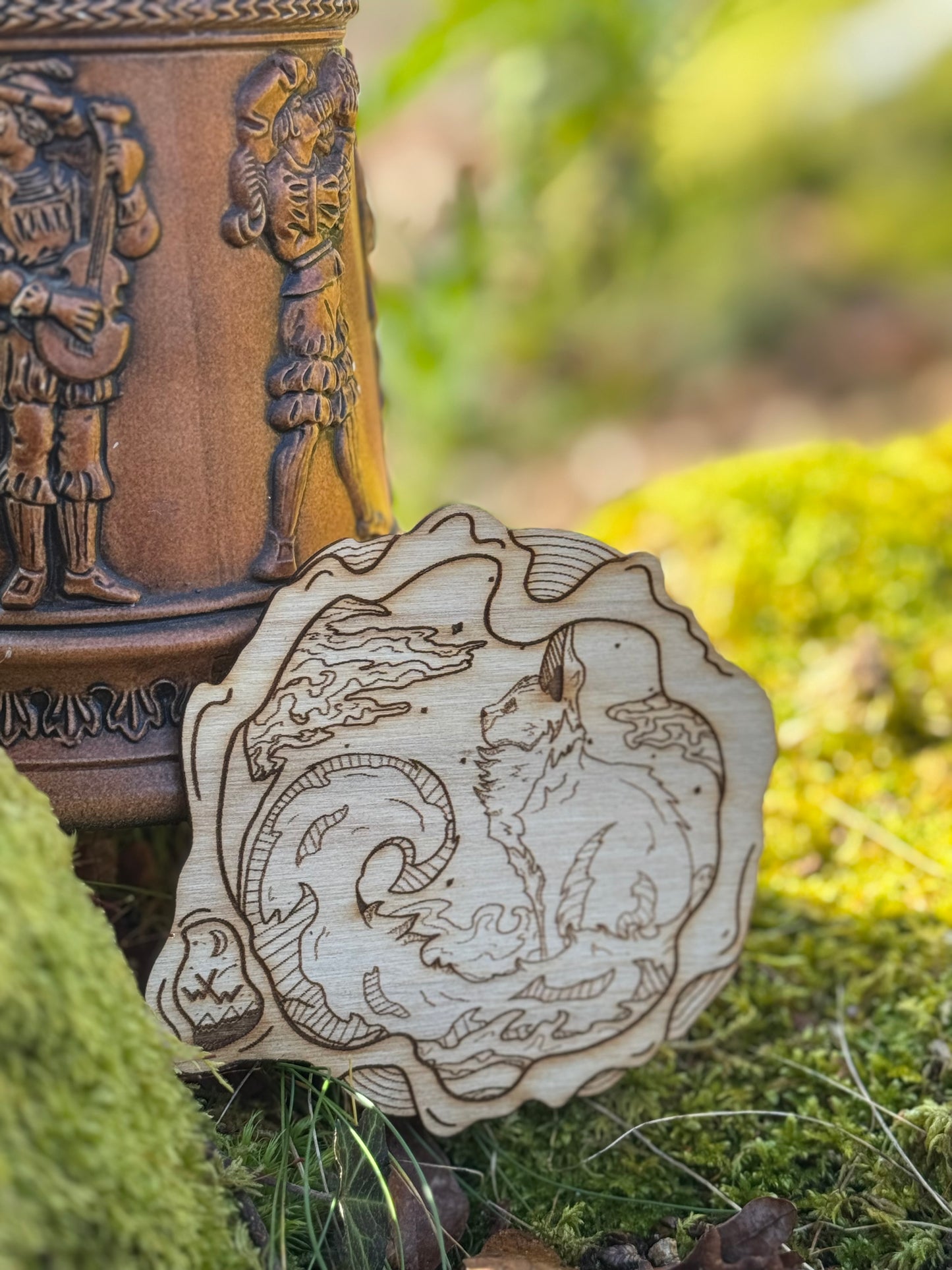 Dessous de verre "Lynx"