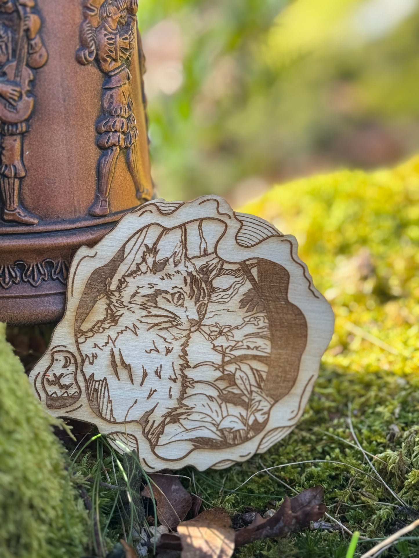 Dessous de verre "Chat"