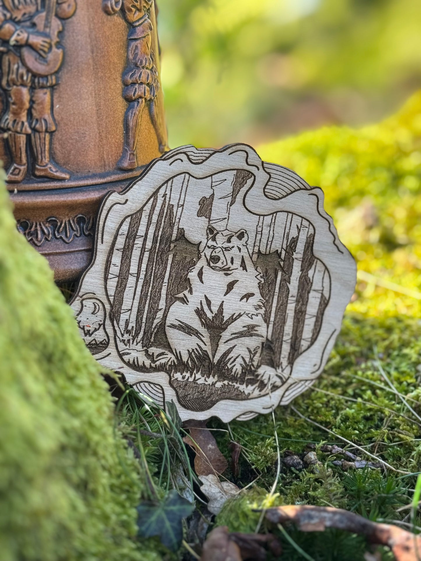 Dessous de verre "Ours"