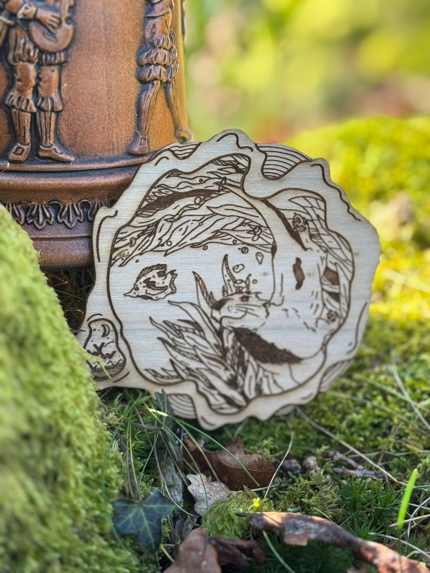 Dessous de verre "Loutre"