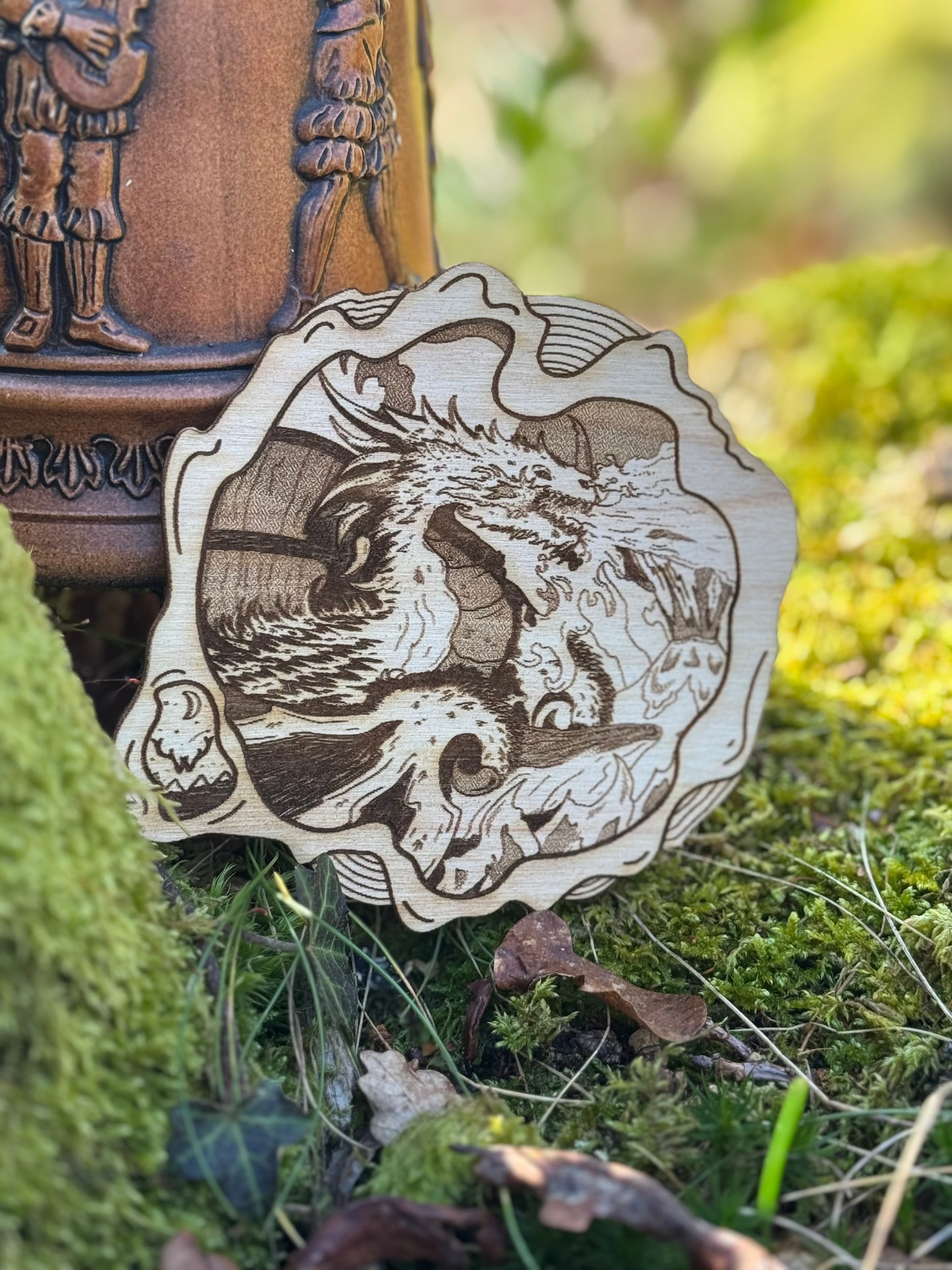 Dessous de verre "Dragon"