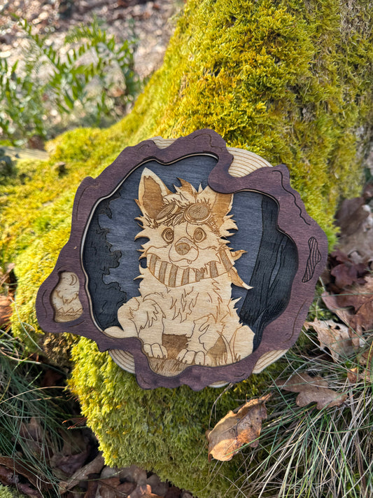 Mini Tableau "Chien"